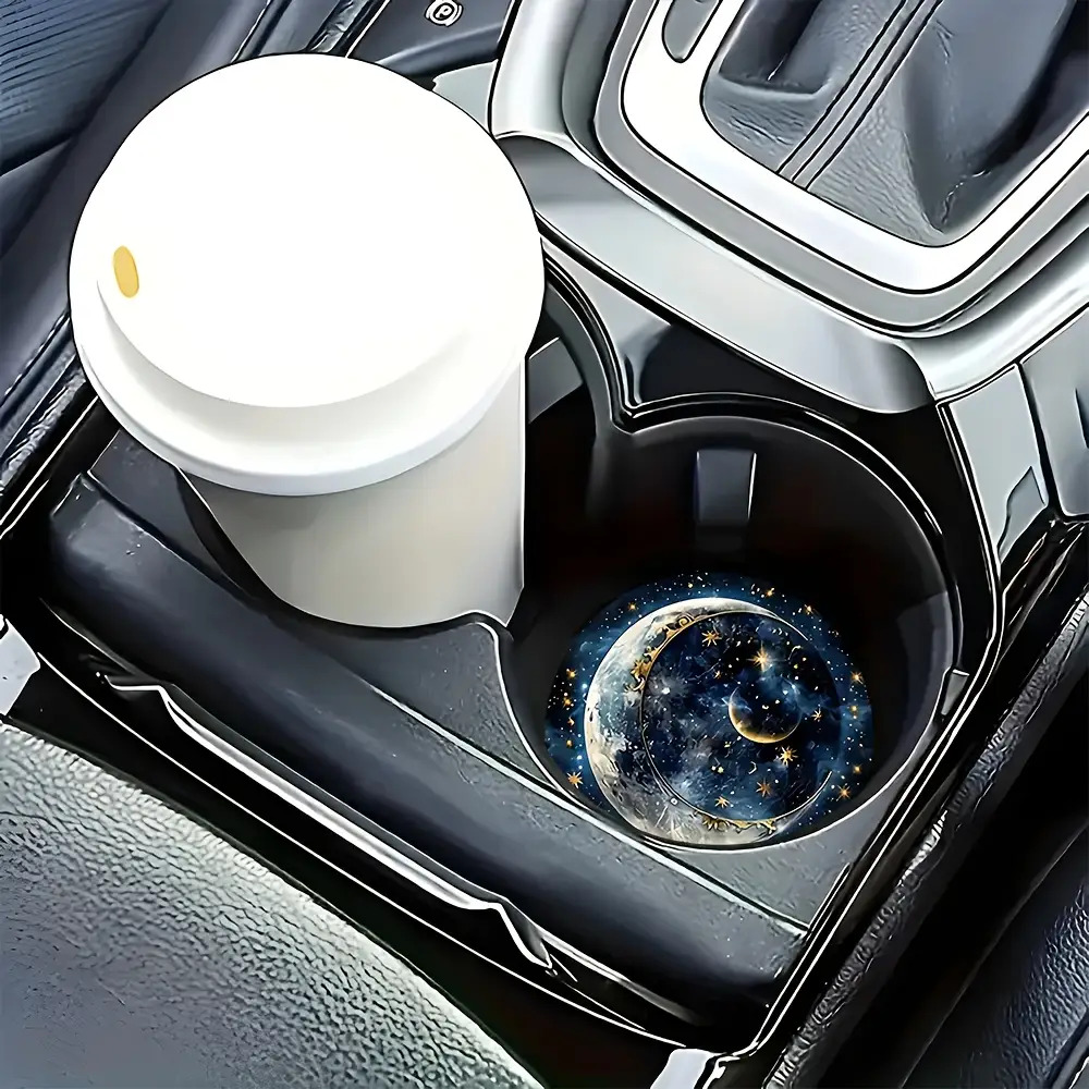 2pcs Starry Night Moon Car Cup - Men Accessories Ideas recension och pris