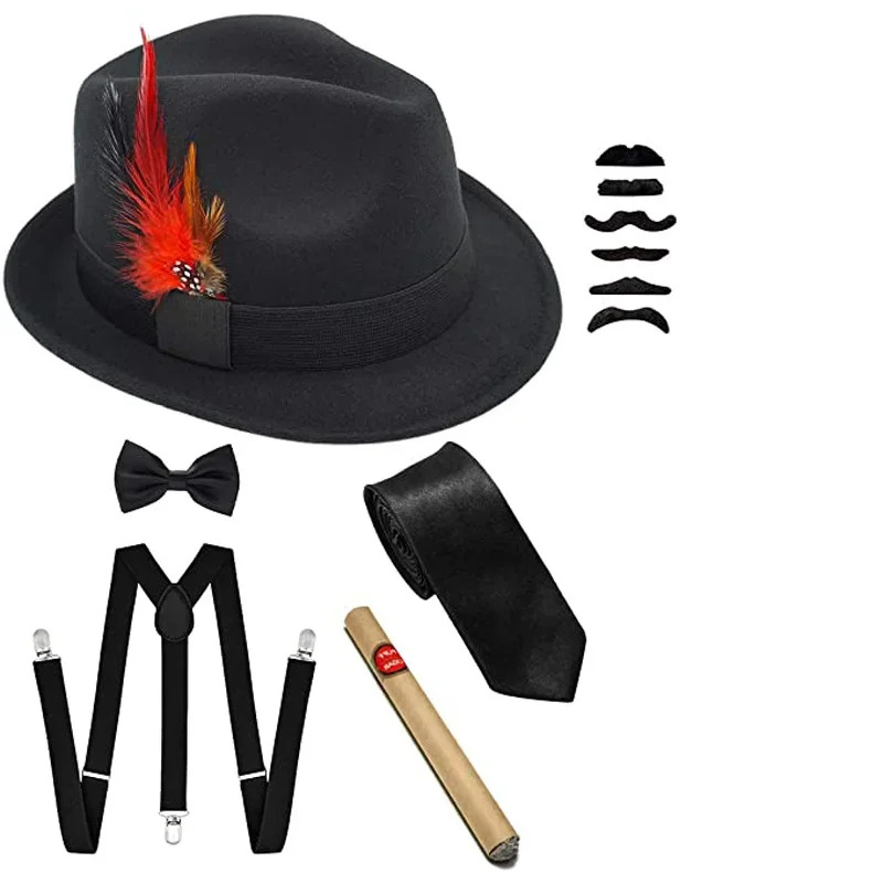 Halloween 20S Cosplay Costumes - Men'S Accessories In The 1920S recension och pris