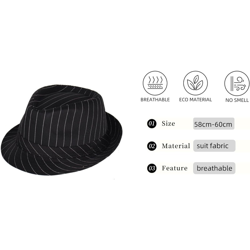 1920s Mens Costume Fedora Hat  - Men'S Accessories In The 1920S recension och pris