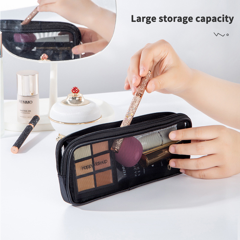 Makeup Brush Travel Case Cosme - Men Accessories Kit Bag recension och pris