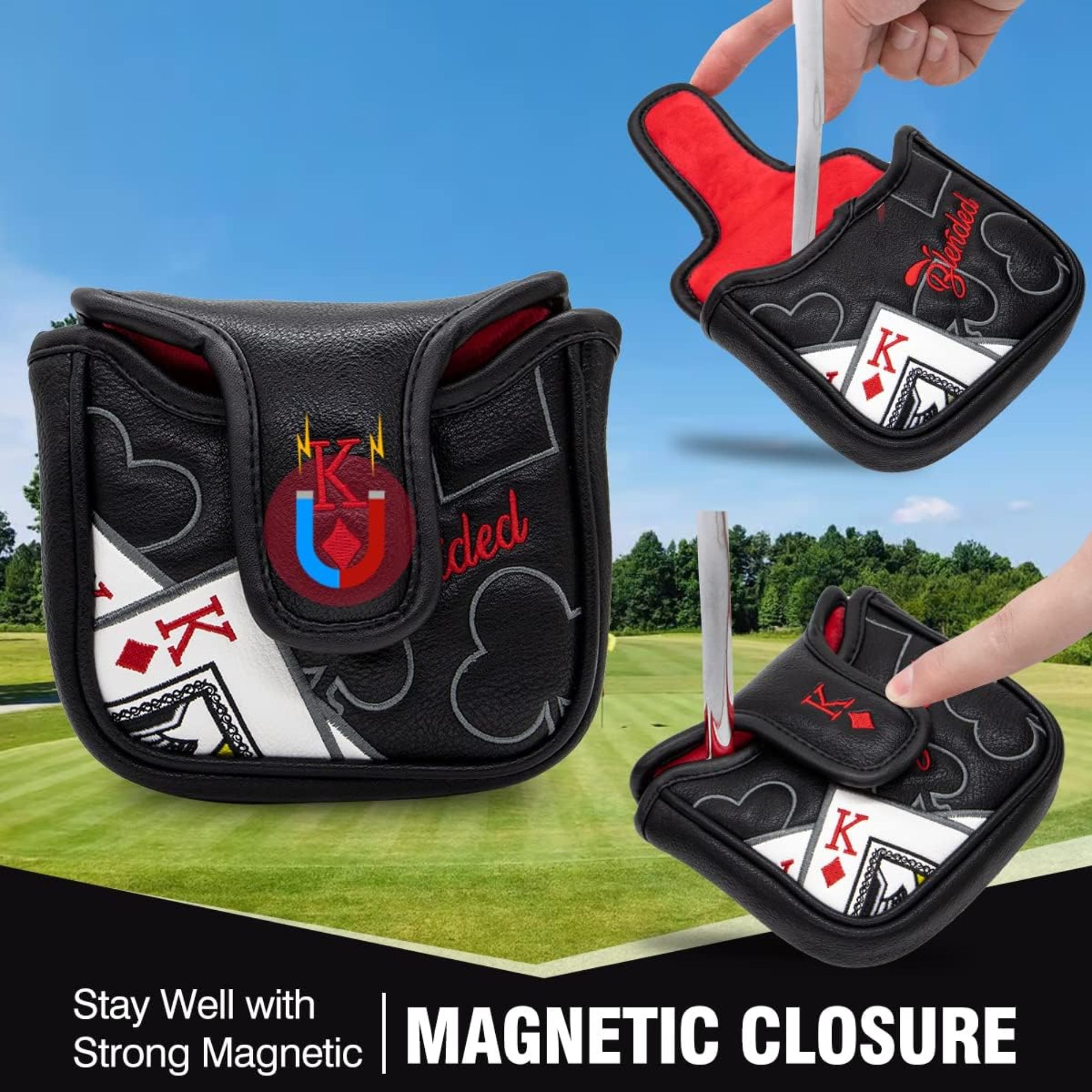 King Of Hearts Embroidered Mal - Men Accessories Brands recension och pris