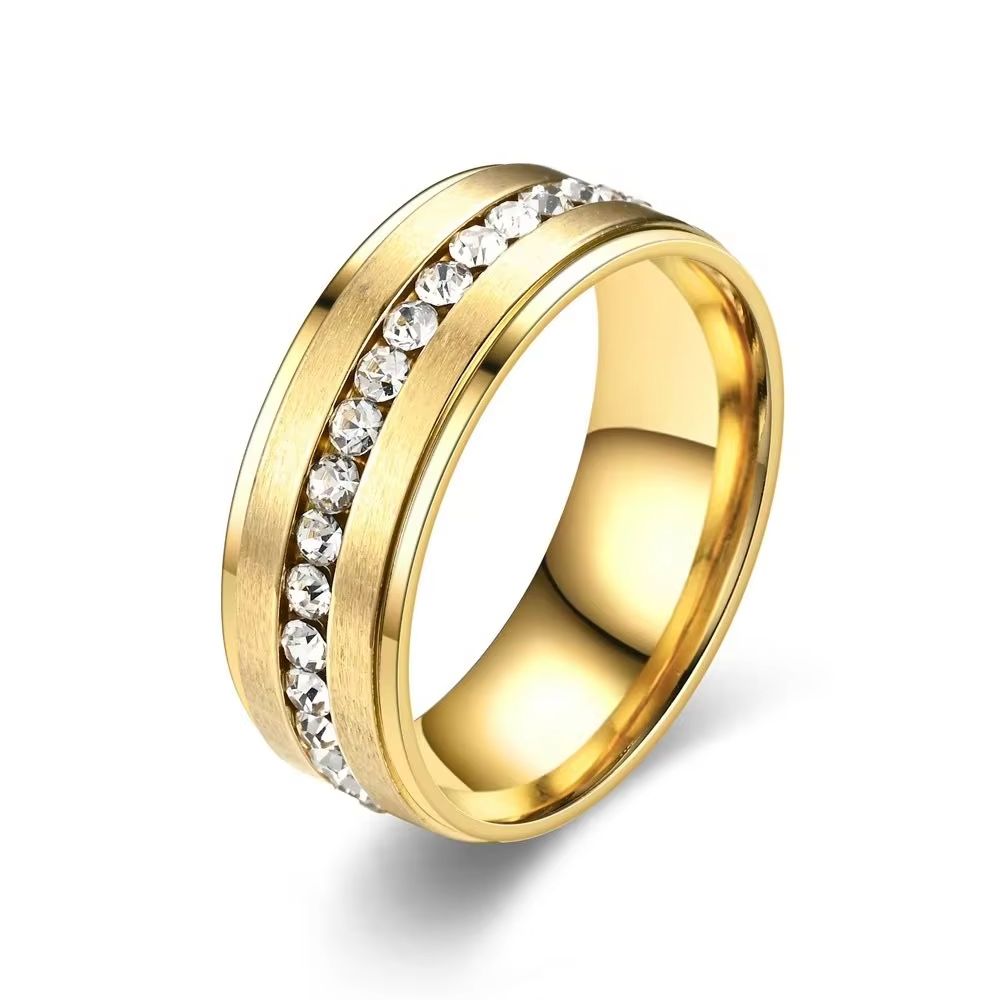Stainless Steel Diamond Rings  - Men Accessories Ideas recension och pris