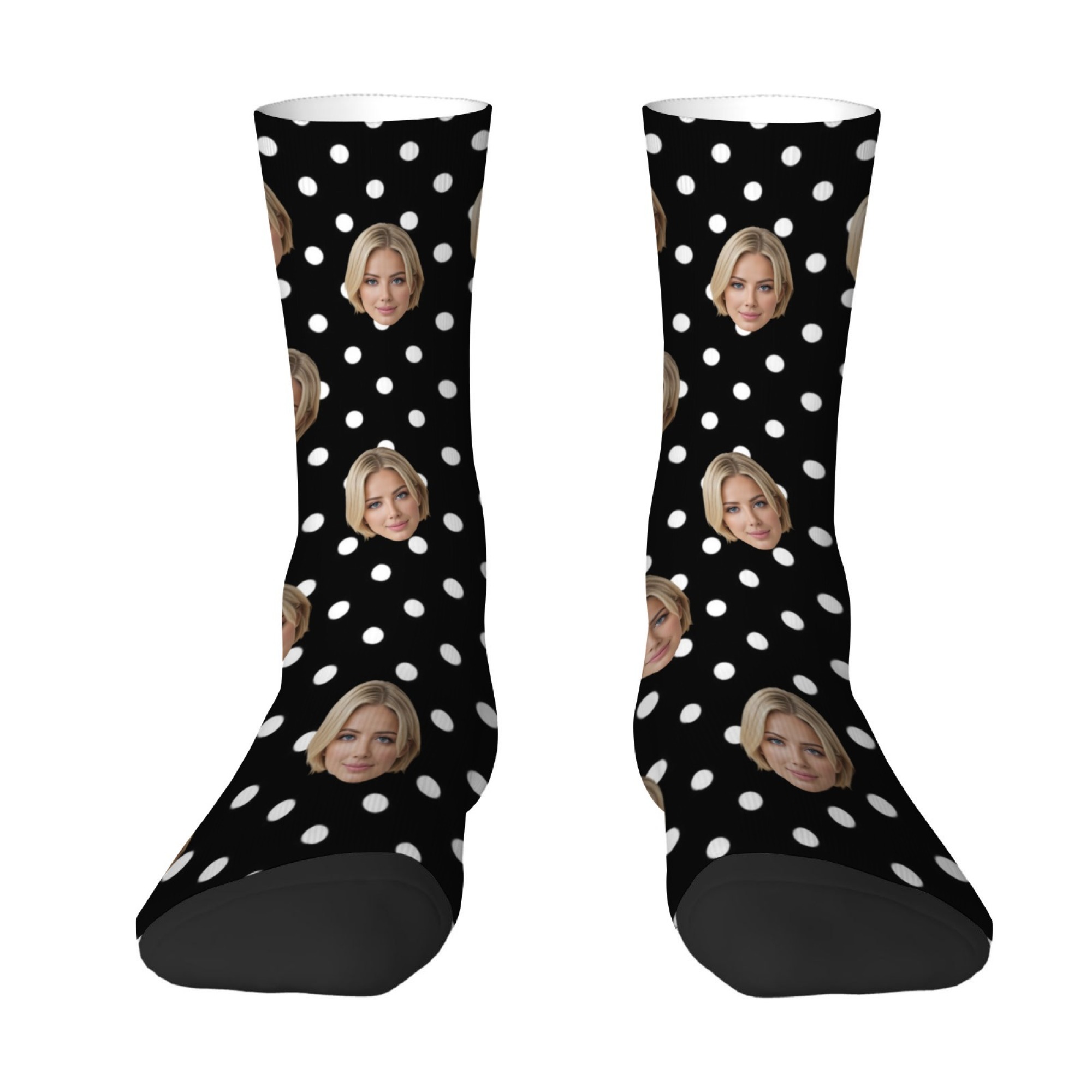 Custom Face Socks with Retro p - Men Accessories Photos recension och pris