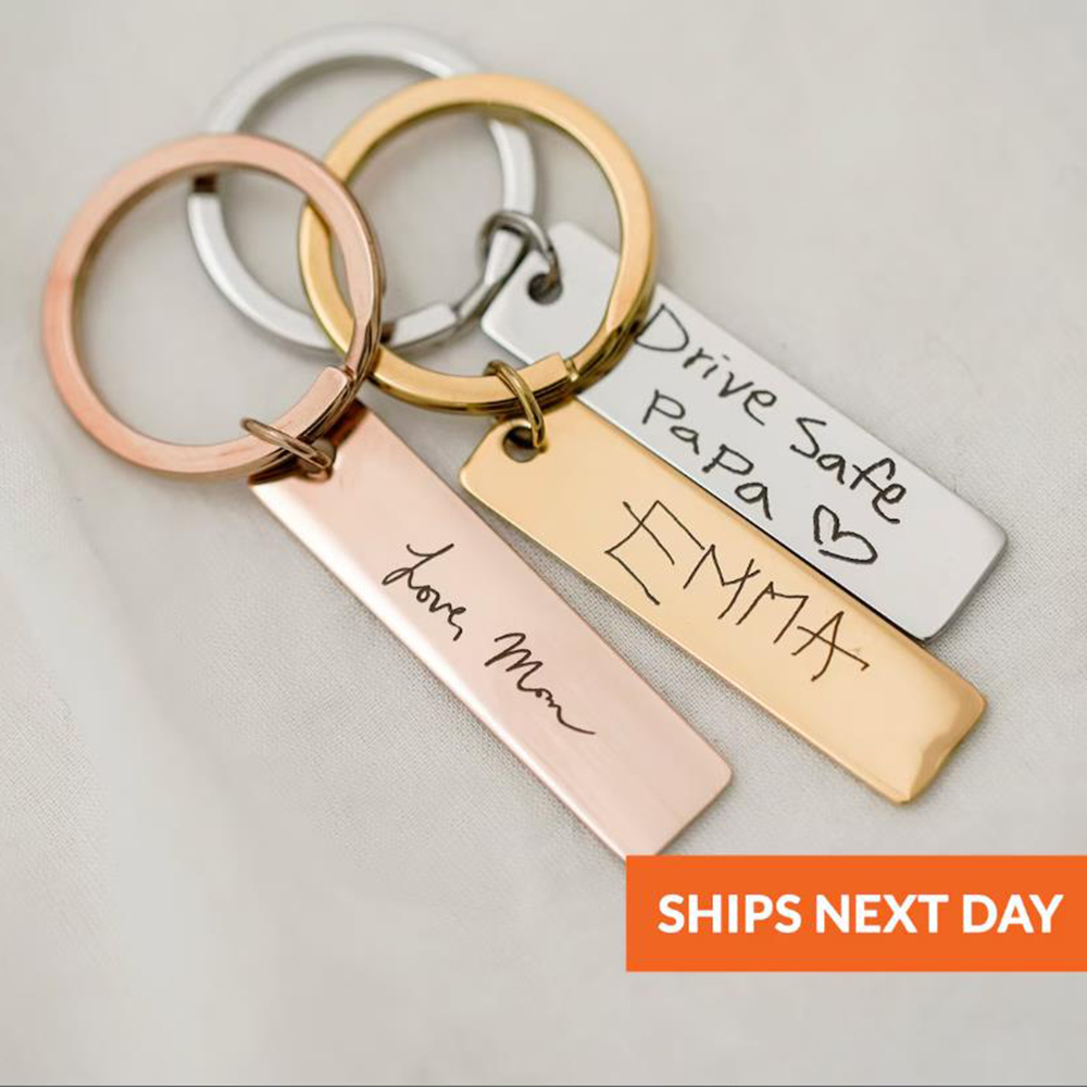 Actual handwritten key chain,  - Men Accessories Ideas recension och pris