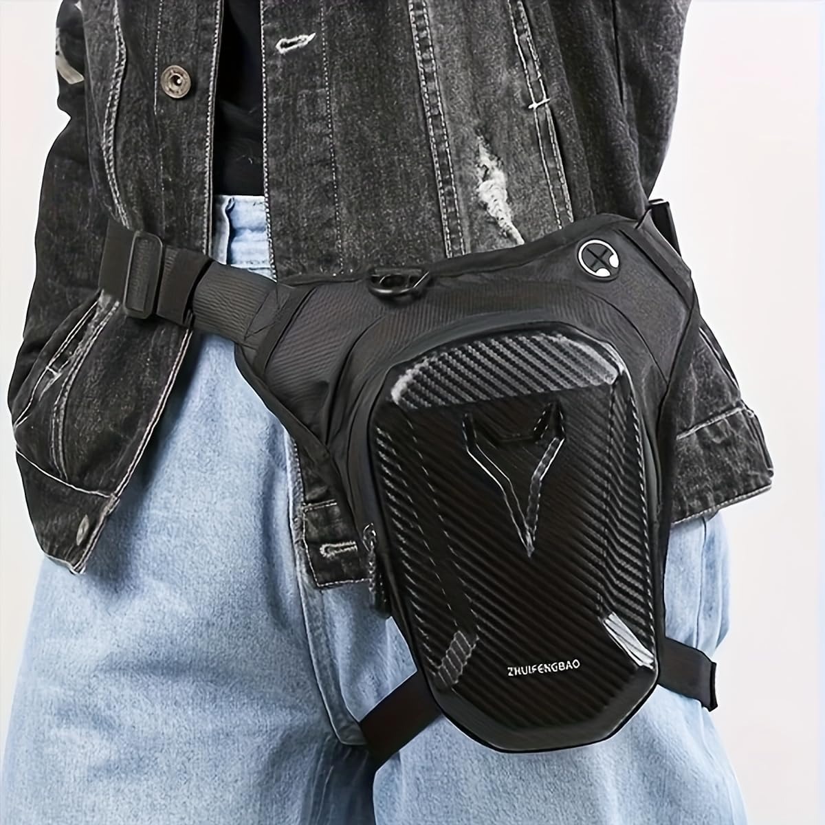 Motorcycle Waist Pack Drop Leg - Men Accessories Kit Bag recension och pris
