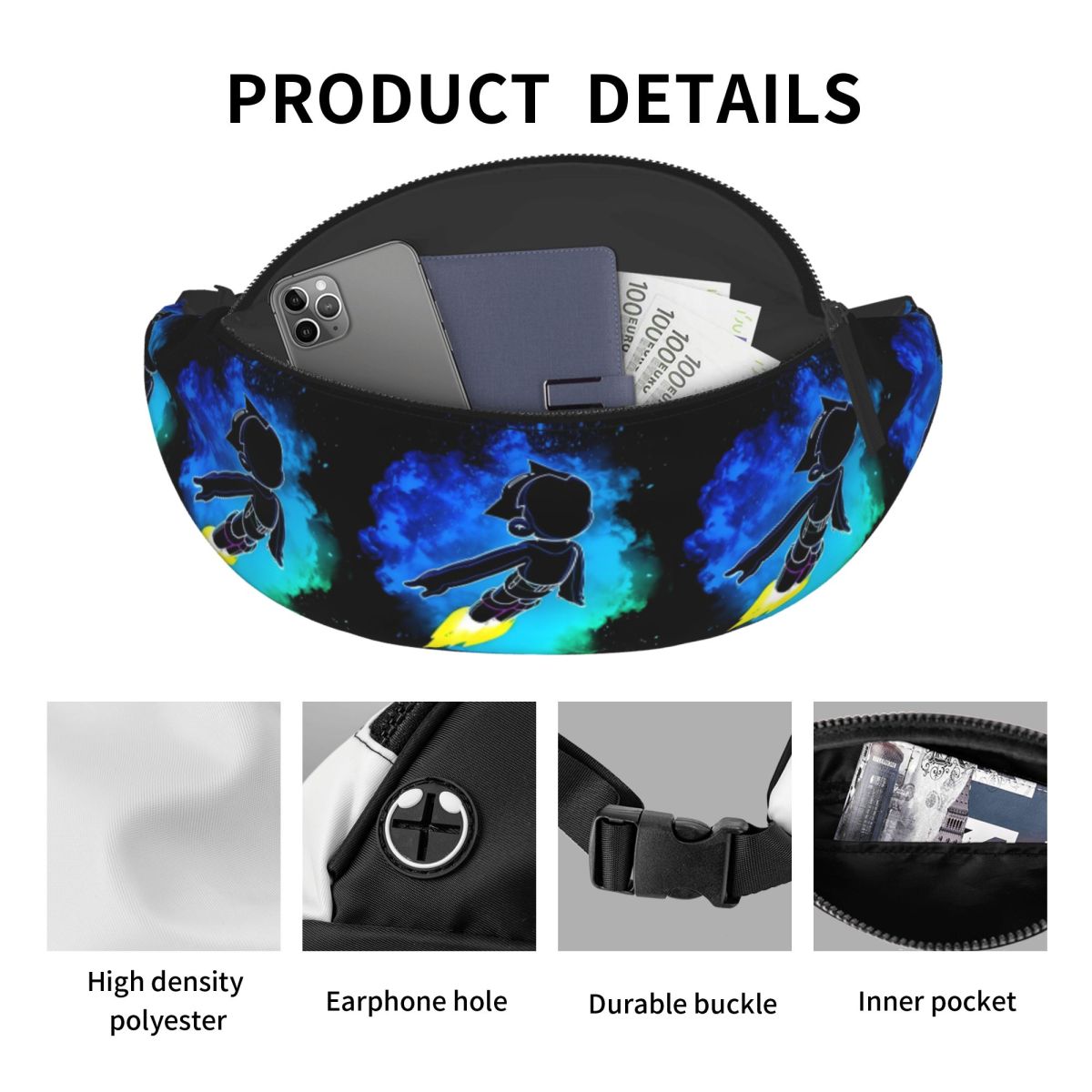 Custom Animes A-Astroed Boy Ca - Men'S Accessories Travel Bag recension och pris
