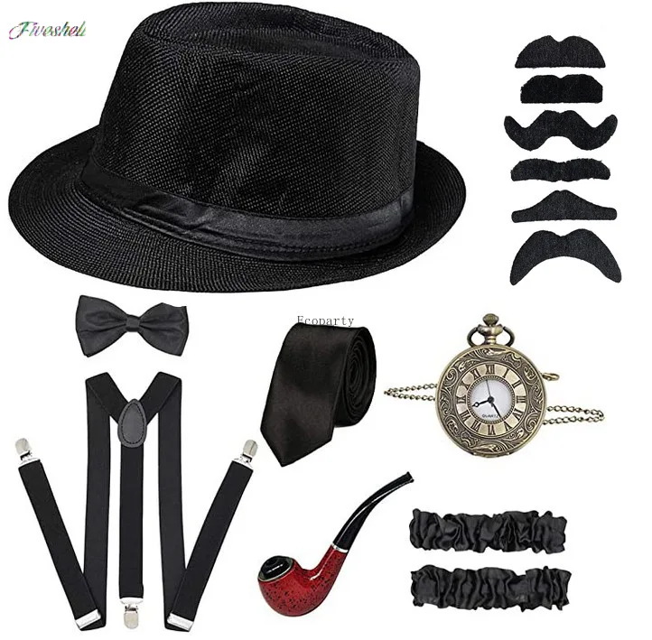 Halloween Party Great Gatsby C - Men'S Accessories In The 1920S recension och pris