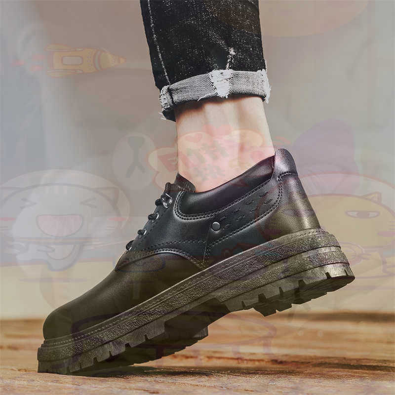 Dark Natural Leather Fashion T - Men Accessories Store recension och pris