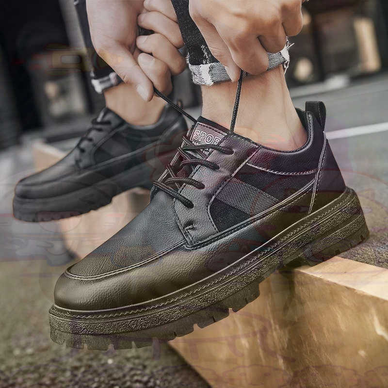Dark Natural Leather Fashion T - Men Accessories Store recension och pris