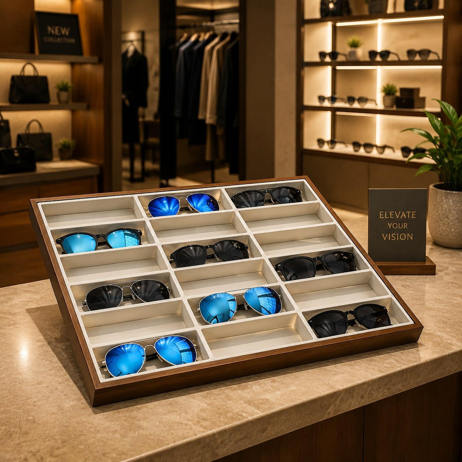 Glasses Display Tray Eyewear S - Men Accessories Store recension och pris