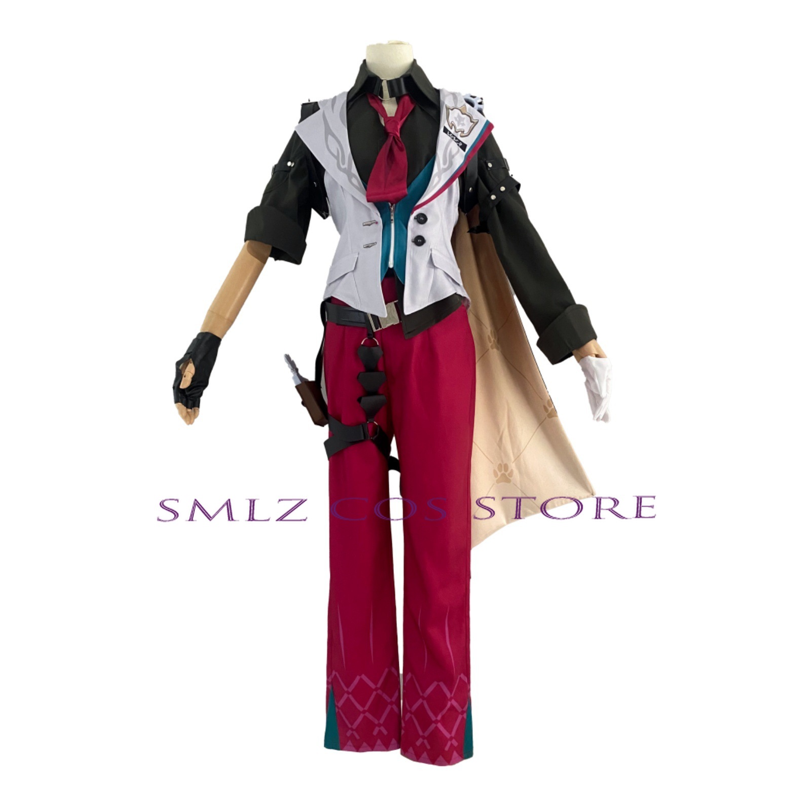 Gallagher Cosplay Honkai Star  - Men'S Accessories With Suits recension och pris