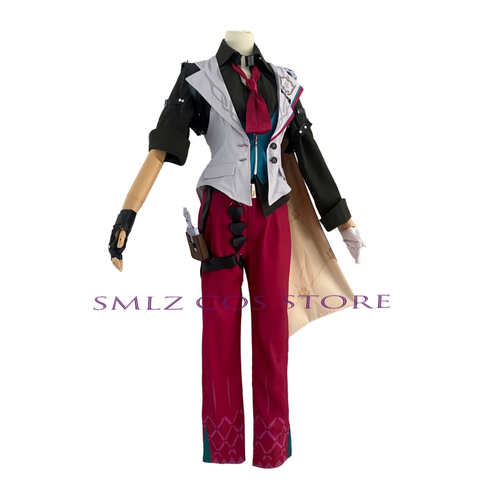 Gallagher Cosplay Honkai Star  - Men'S Accessories With Suits recension och pris