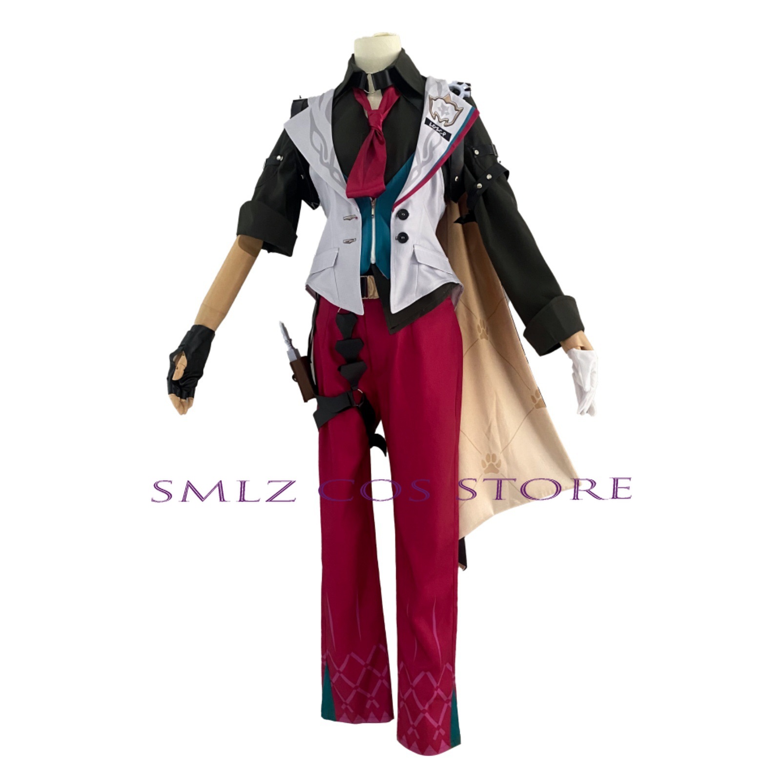 Gallagher Cosplay Honkai Star  - Men'S Accessories With Suits recension och pris