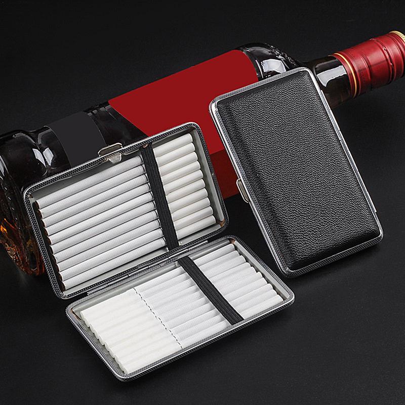 PU Leather Cigarettes Box Comp - Men Accessories Gadgets recension och pris