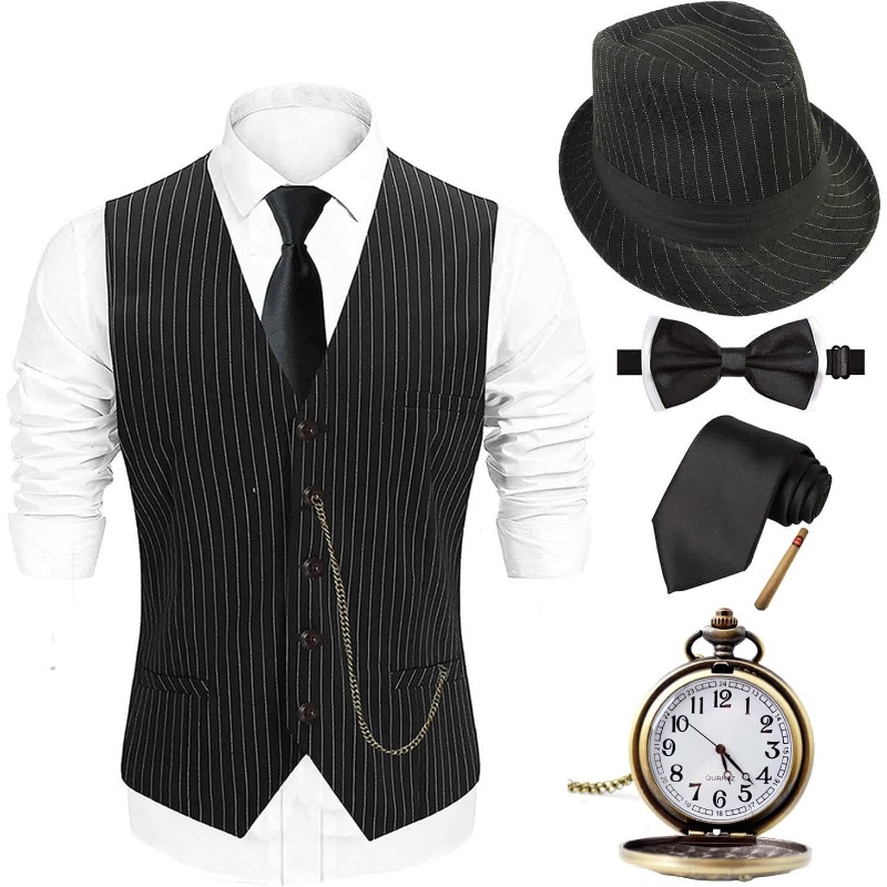 Halloween 1920s Mens Costume 2 - Men'S Accessories In The 1920S recension och pris