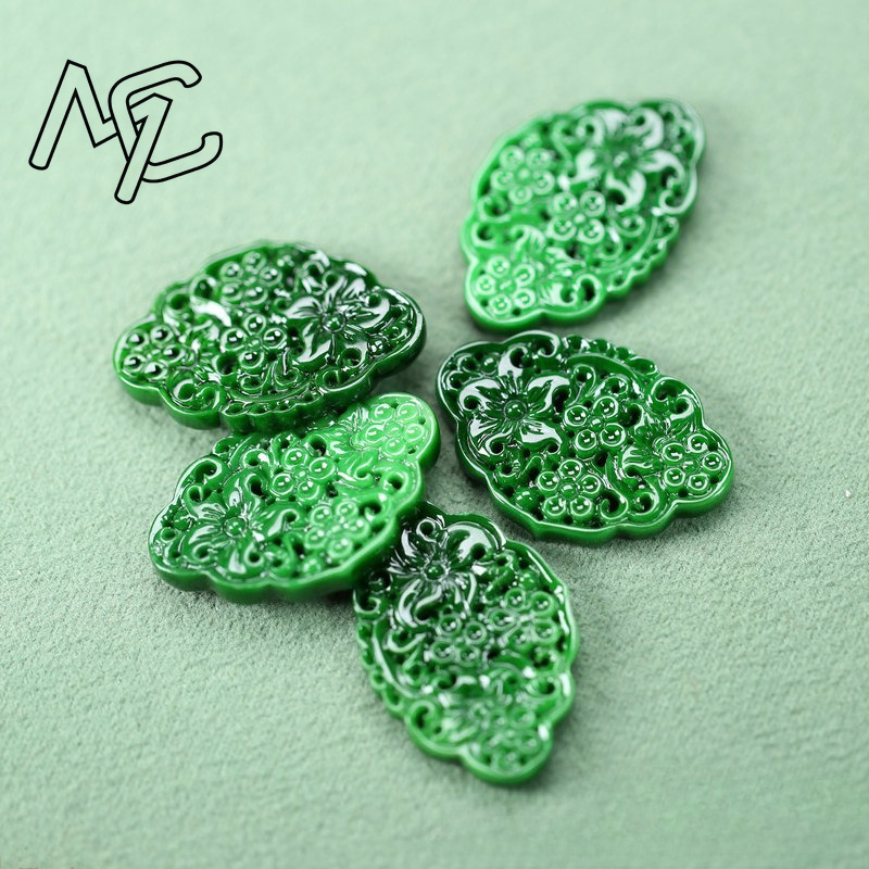 2pcs DIY Natural Dry Green Eme - Men Accessories For Gift recension och pris
