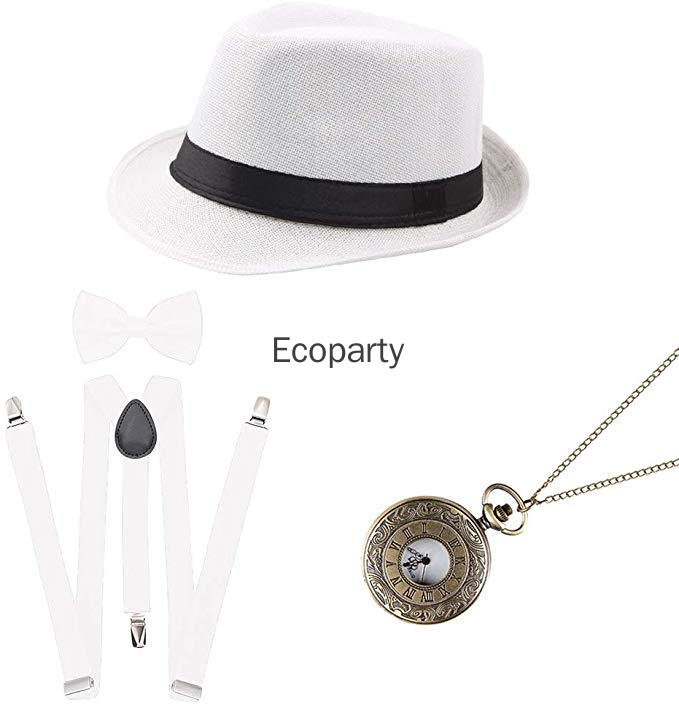 Karnival Party Roaring Mens 19 - Men'S Accessories In The 1920S recension och pris