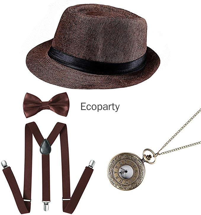 Karnival Party Roaring Mens 19 - Men'S Accessories In The 1920S recension och pris