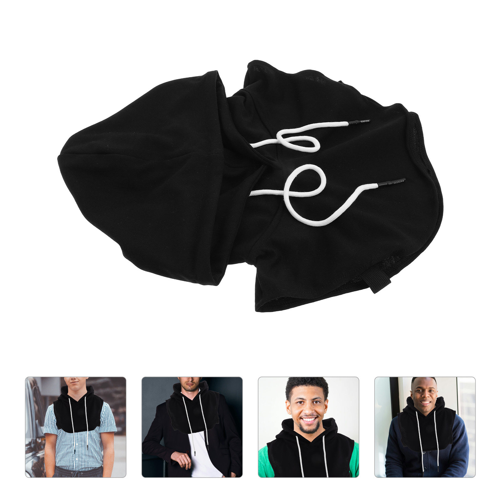 Hooded Fake Collar Accessory f - Mens Accessories Style recension och pris