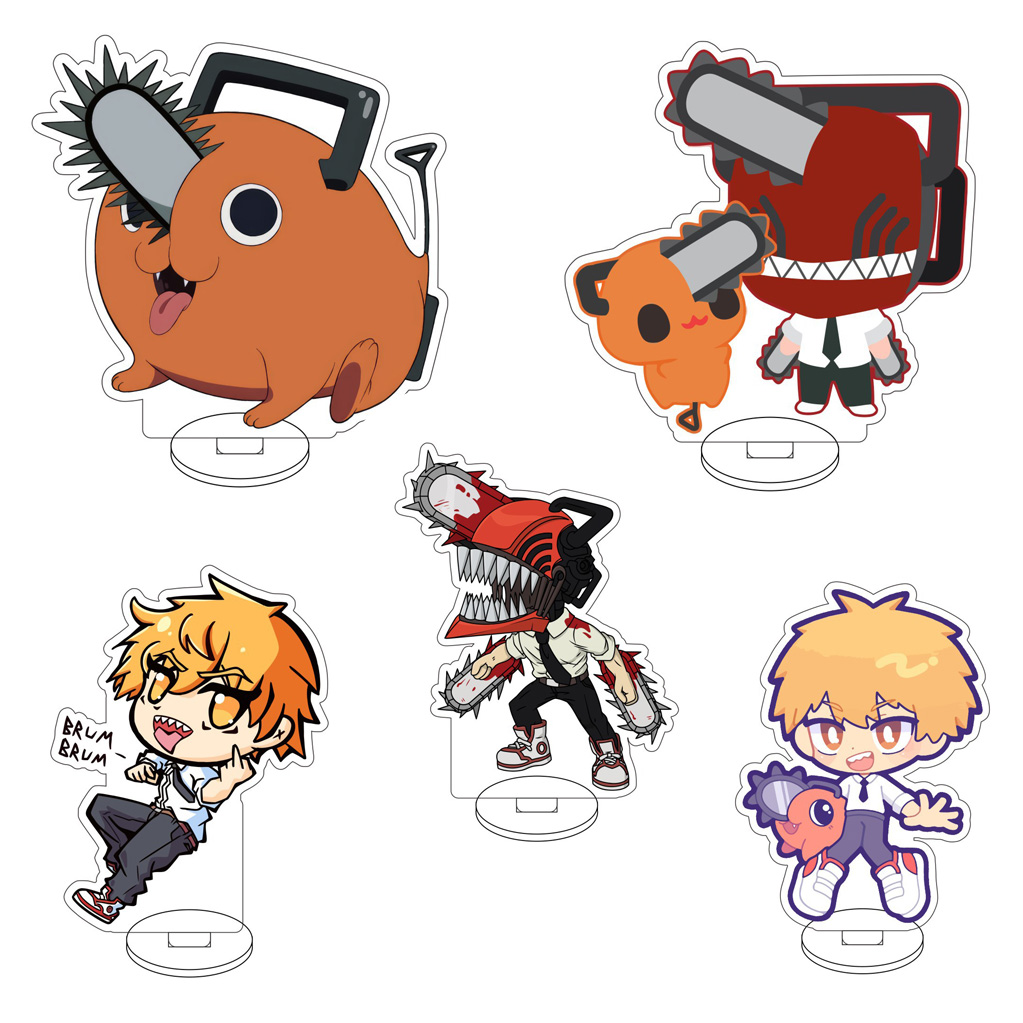 10CM Anime Chainsaw Man Pochit - Men Accessories For Gift recension och pris