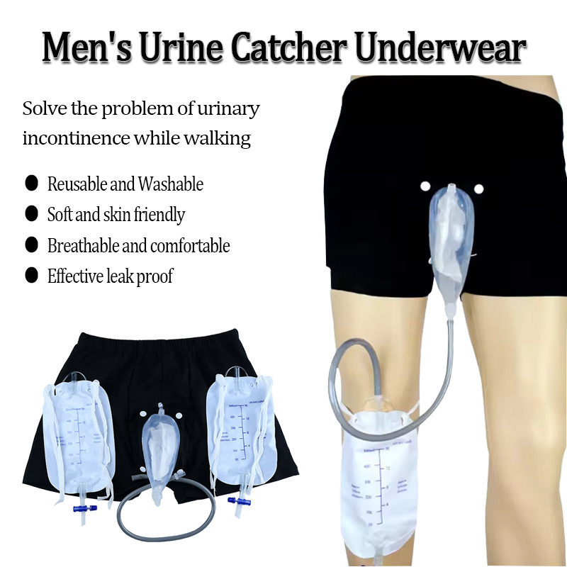 Men Urine Collector Kit Reusab - Men Accessories Kit Bag recension och pris