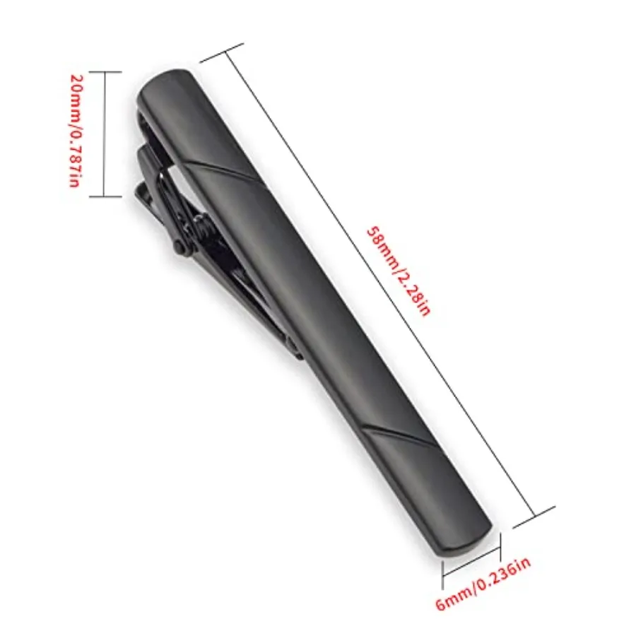 4Pcs Tie Clips For Men Tie Bar - Men'S Accessories With Suits recension och pris