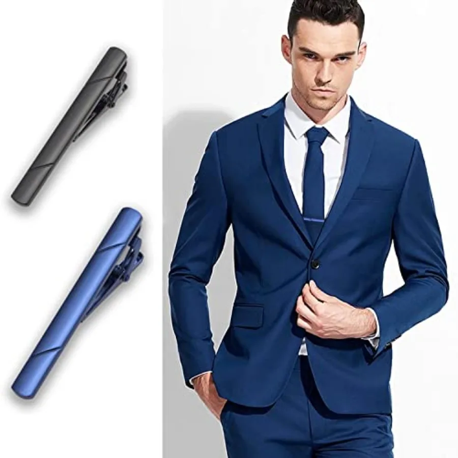 4Pcs Tie Clips For Men Tie Bar - Men'S Accessories With Suits recension och pris