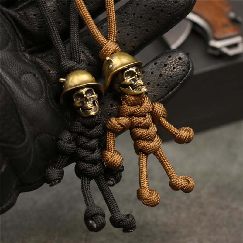 Halloween Skull Keychain Parac - Men Accessories Kit Bag recension och pris