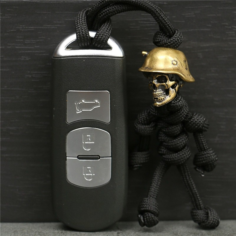 Halloween Skull Keychain Parac - Men Accessories Kit Bag recension och pris