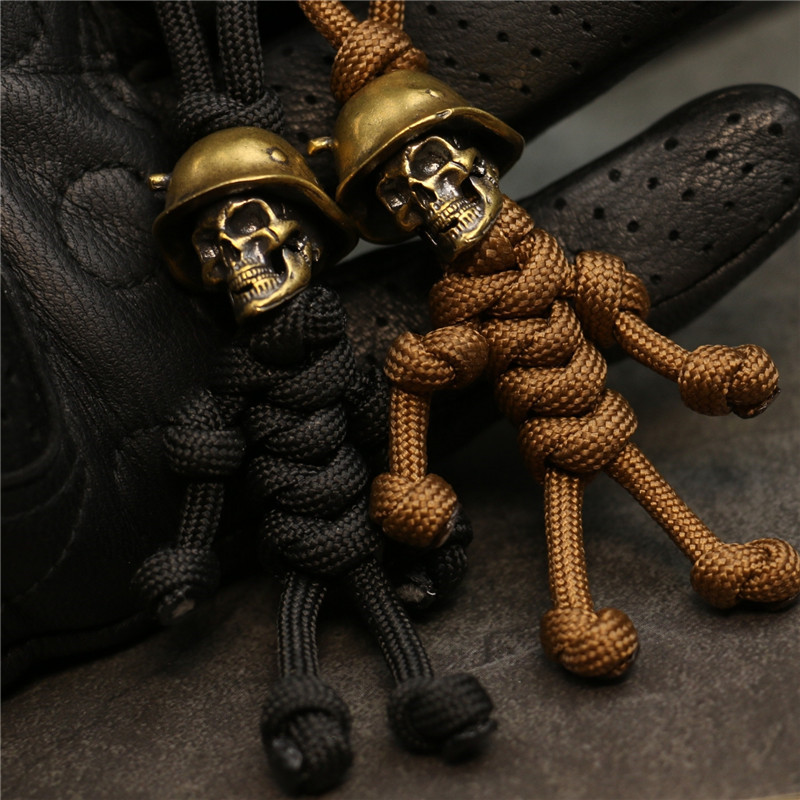Halloween Skull Keychain Parac - Men Accessories Kit Bag recension och pris