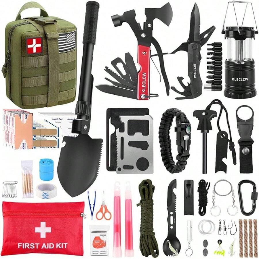 Survival Kit And First Aid Kit - Men Accessories Kit Bag recension och pris