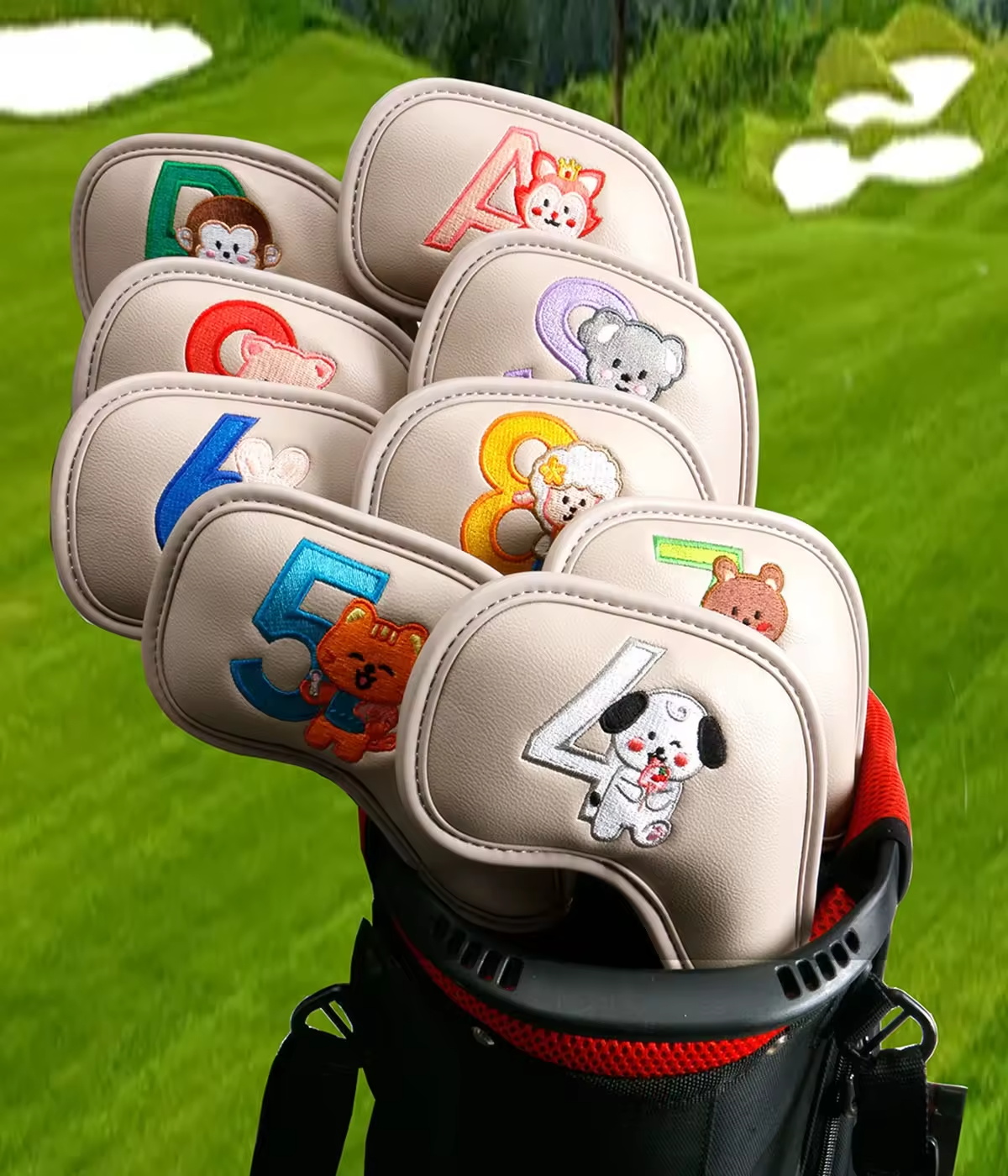 9Pcs Cute Cartoon Animal Golf  - Men Accessories For Gift recension och pris