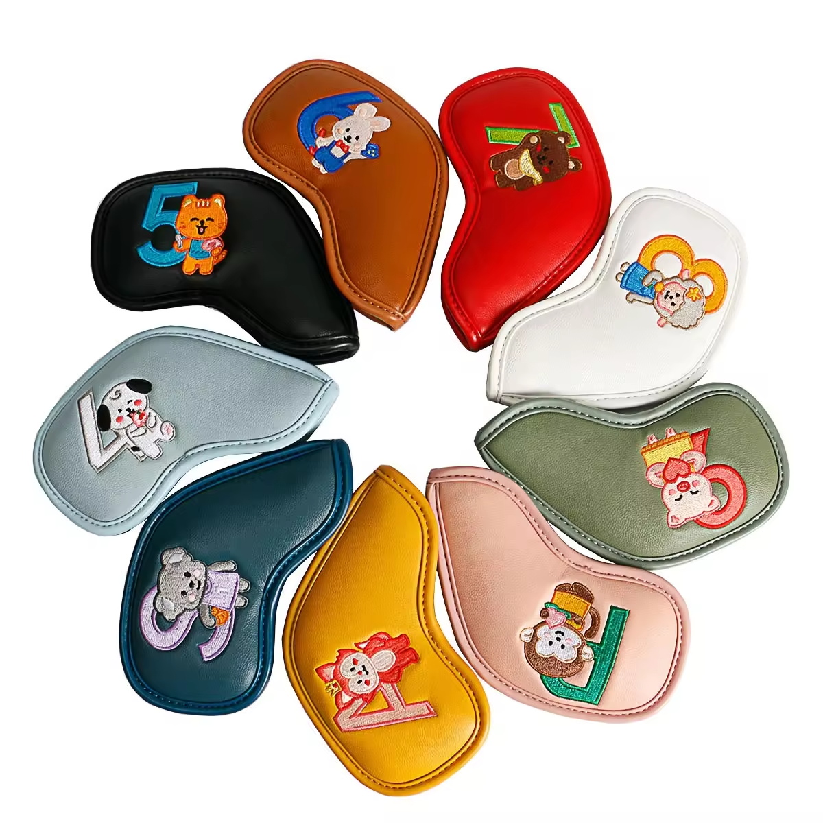 9Pcs Cute Cartoon Animal Golf  - Men Accessories For Gift recension och pris