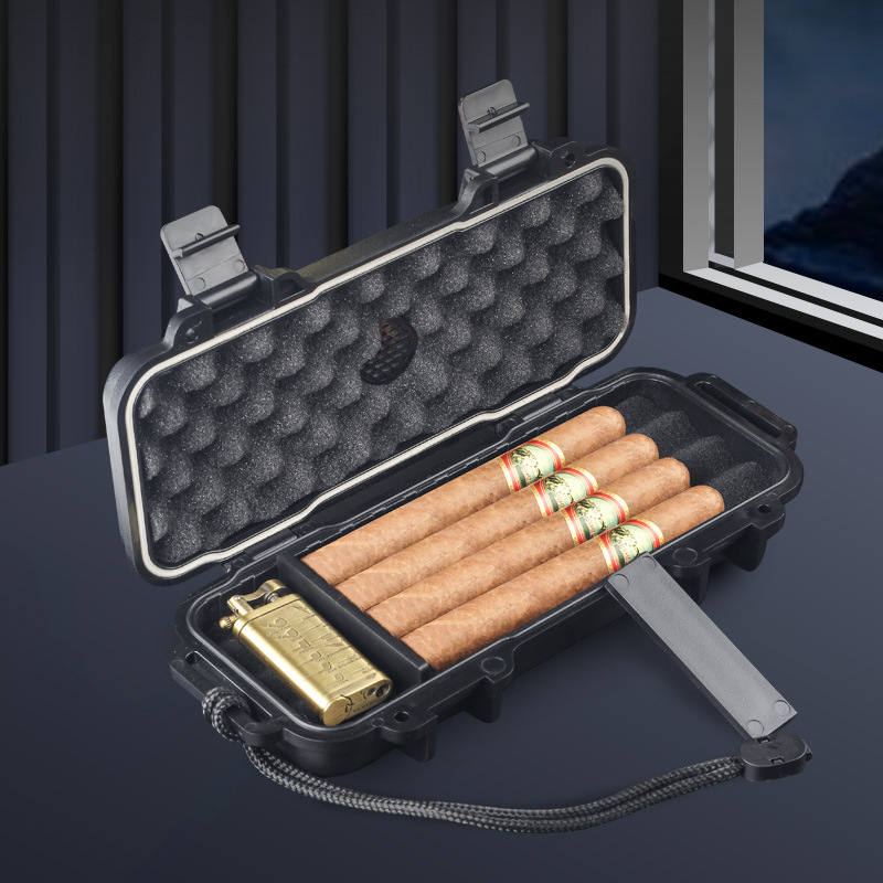 Portable Cigar Humidor With Hu - Men Accessories Gadgets recension och pris