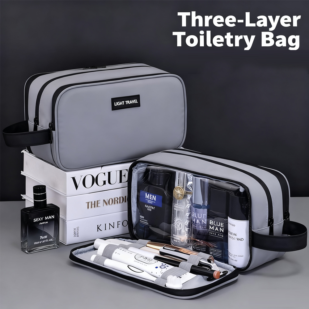 1PCS Toiletry Bag for Men, Tra - Men Accessories Kit Bag recension och pris